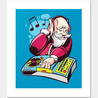 Dj Santa Posters and Art